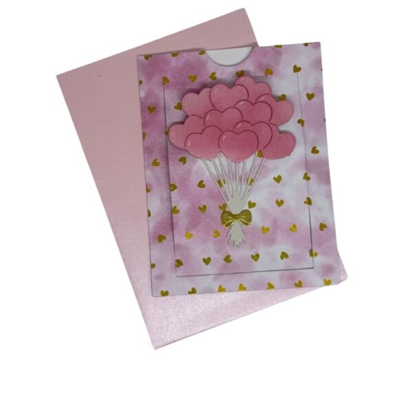 Carte Pop-Up Je t'aime - avec enveloppe Carte déclaration d'Amour faite main