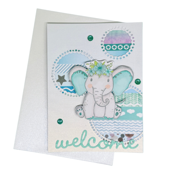 Welcome baby boy! - avec enveloppe Carte de naissance - Welcome Baby Boy!
