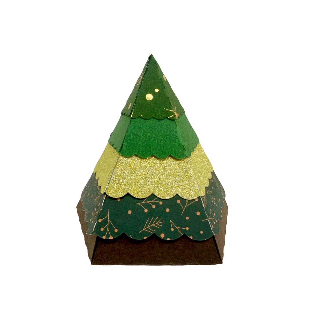 Boite de Noël – Boite pop-up sapin