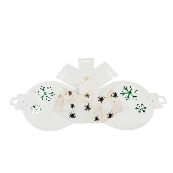 Boite La hotte du Père Noël pliée