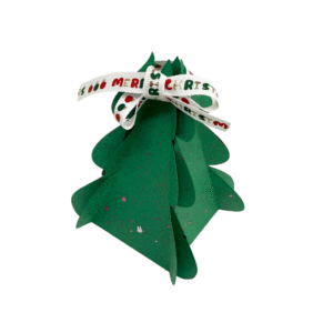 Boite Sapin de Noël faite main