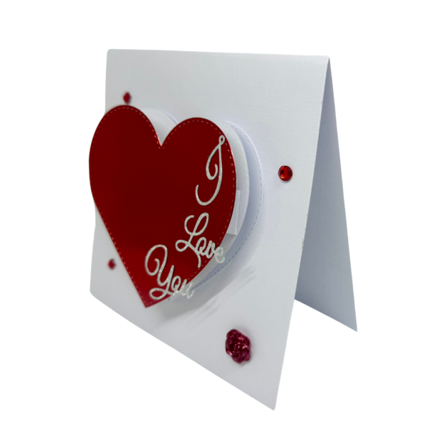 Mon coeur ne bat que pour toi - blanc de côté