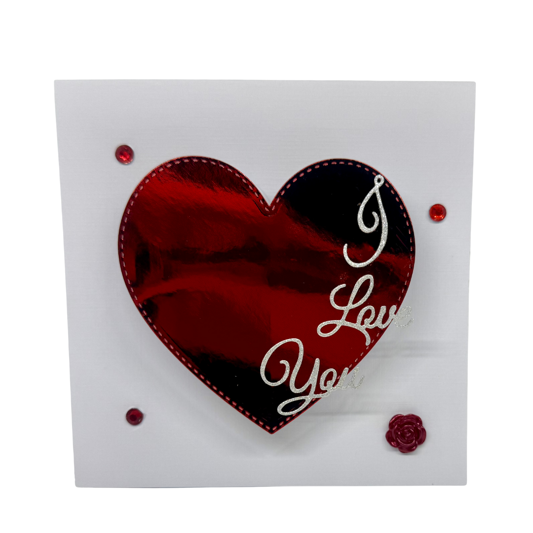 Carte sentiments – Mon cœur ne bat que pour toi