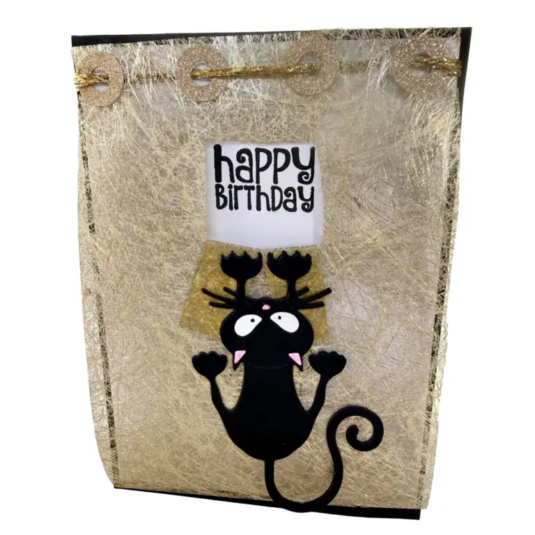 carte-anniversaire-chat-espiegle-noir-or