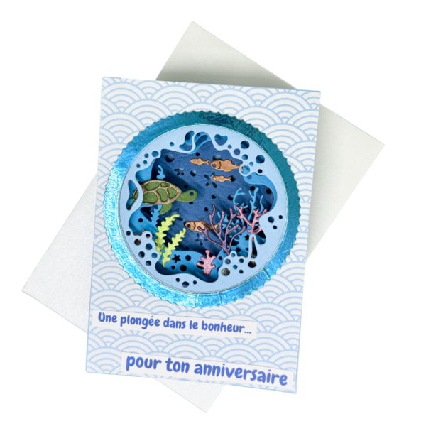 arte-voeux-3d-poisson-tortue-avec-enveloppe